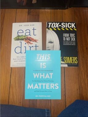 Self-Help Book Bundle (3 Books) – Wellness, Mindset & Personal Growth
